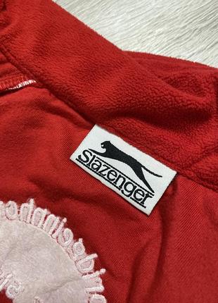 Спортивная кофта курточка флиска slazenger, m-l5 фото