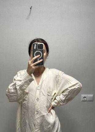 Блуза блузка рубаха рубашка шелк шовк шовкова гудзики перлини4 фото