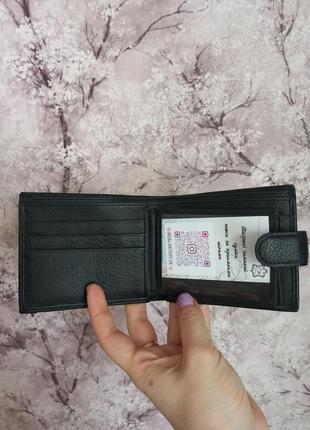 Чоловічий шкіряний гаманець портилне шкіряне5 фото