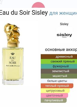 Sisley eau du soir 2 мл парфумована вода мініатюра2 фото