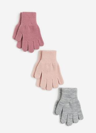 Рукавиці рукавички перчатки h&m акрил дитячі2 фото