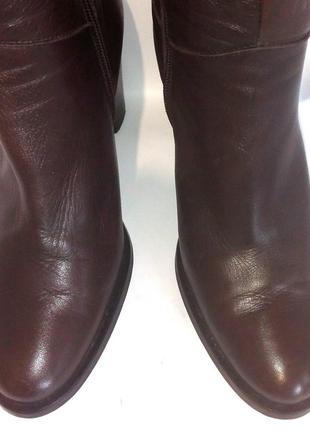 👢👢👢 стильные кожаные демисезонные сапоги на каблуке от pertini, р.37-38 код a37054 фото