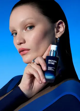 Biotherm blue retinol resurface and repair night serum нічна відновлююча сироватка з ретинолом