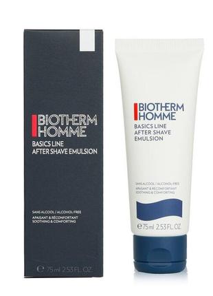 Biotherm homme безспиртовая успокаивающая эмульсия после бритья для мужчин1 фото