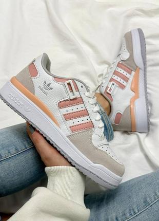 Женские демисезон кроссики adidas forum pink