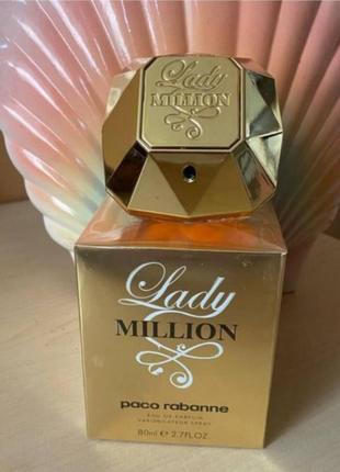 Парфумована вода paco rabanne lady million 80 мл