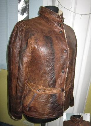 Стильная женская кожаная куртка-косуха. германия. лот 7868 фото
