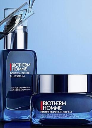 Biotherm homme force supreme blue serum сироватка для обличчя для чоловіків