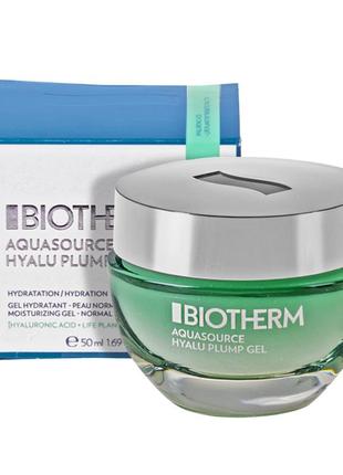 Дневной крем biotherm aquasource hyalu plump gel 50 мл2 фото