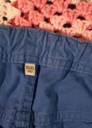 Модные коттоновые штаны-джоггеры "mss" (р. 152-158). состояние идеальное!5 фото