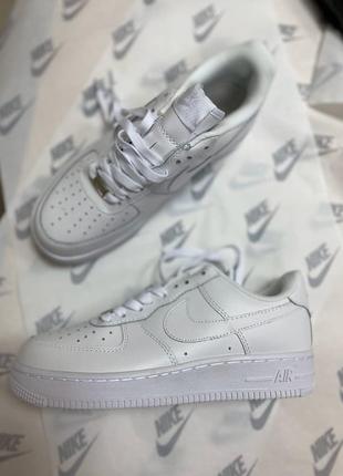 Кроссовки   nike af all white