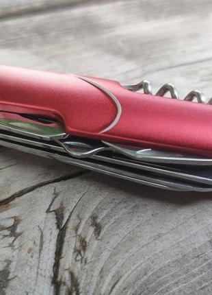 Багатофункціональний ніж (мультитул) 11в1 promax red5 фото