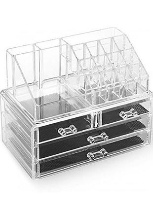 Акриловый органайзер cosmetic storage box