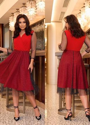 Сукня жіноча чорна / червона / синя коротка3 фото