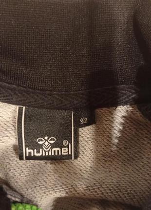 Спортивная кофта-мастерка на змейке hummel рост 92 см3 фото