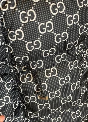 Куртка пуховик в стиле gucci3 фото