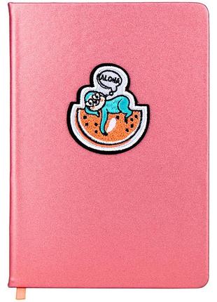 Блокнот kite лінивець k20-165-2, глітер, а5, 80 аркушів, лінія