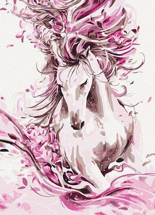 Картина за номерами витончений кінь bs22388