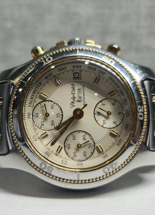 Чоловічий годинник philip watch rafter chronograph automatic 7750