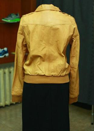 Фирменная кожаная куртка jennyfer, распродажа2 фото