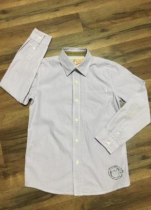 Сорочка для хлопчика zara kids,7-8лет,р. 128