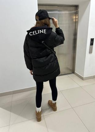 Куртка теплая в стиле celine на синтепоне люкс10 фото