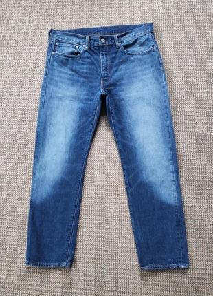 Levi's 502 wellthread taper fit джинсы хлопок и конопля оригинал (w34 l30)