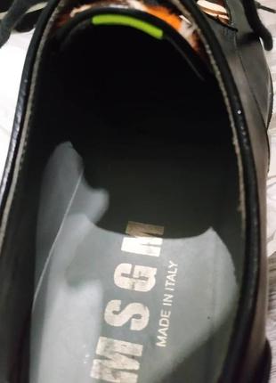Модные туфли криперы msgm2 фото
