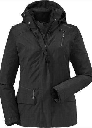 Xl - женская куртка непромокаемая ветровка треккинговая schoffel