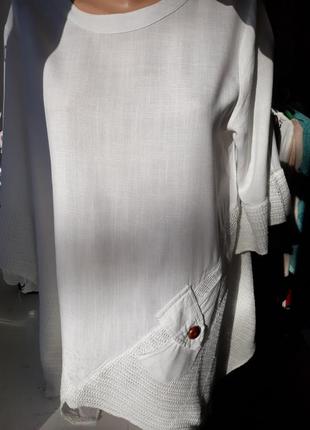 Жіноча біла блуза alexa's 52 фото