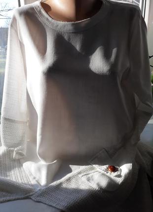 Жіноча біла блуза alexa's 57 фото