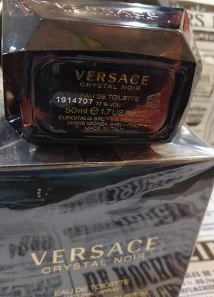 Versace crystal noir женская туалетная вода, оригинал2 фото