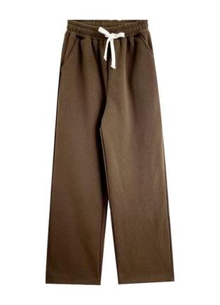 Классные утепленные брюки на флисе, в базовых цветах💟6 фото