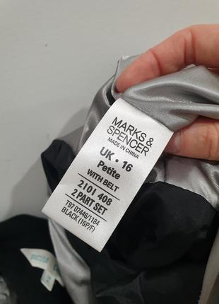 Стильное укороченное пальто тренч с поясом marks &amp; Spencer жакет пиджак10 фото