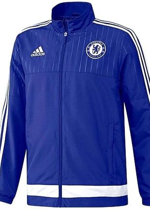 Спортивная куртка ветровка adidas x fc chelsea 2015-16 track jacket размер м