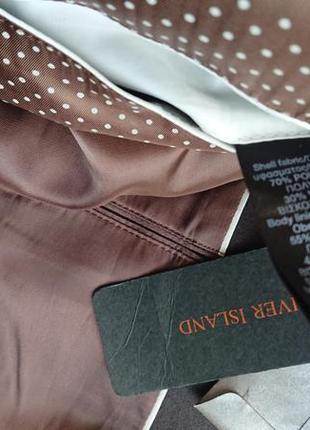 Фірмовий англійський піджак river island, оригінал,новий з бірками,розмір м.9 фото