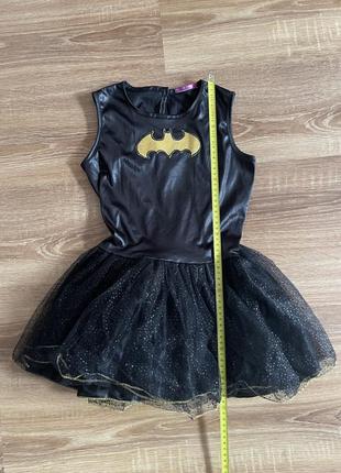 Платье бэтгерл бэтмен на6-8лет3 фото