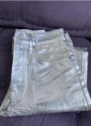 Джинси металік zara