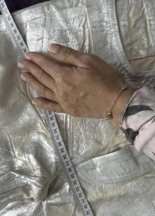 Джинси металік zara