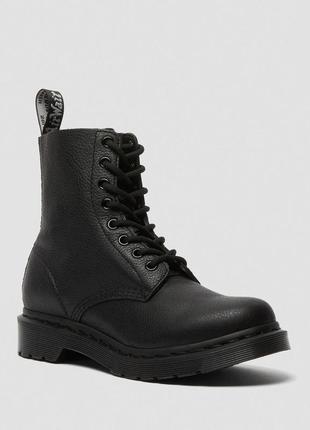 Кожаные ботинки dr. martens 1460 pascal mono black женские черные 244790012 фото