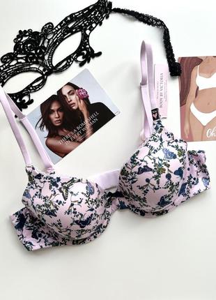Бюстик с нежным цветочным принтом из дорогой коллекции victoria’s secret body!