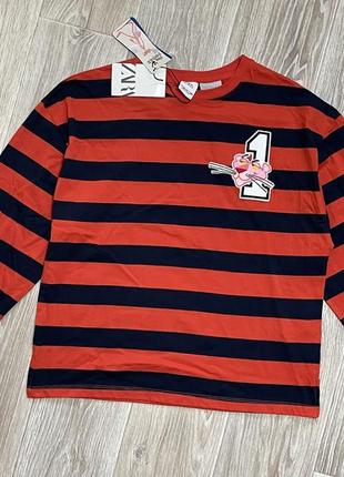 Лонгслів рожева пантера