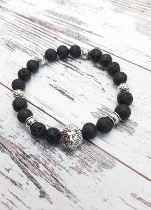 Браслет на руку лев подарок второй половинке