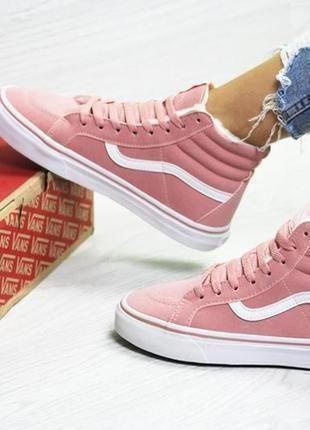 Стильные пудровые vans