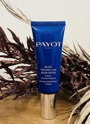 Оригінал розгладжувальний денний крем для обличчя payot blue techni liss jour spf 30