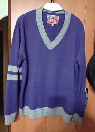 Пуловер фіолетовий