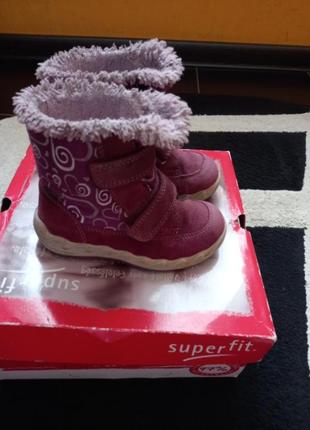 Зимние ботиночки  superfit 25 размер1 фото