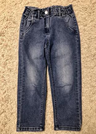 Джинси мом на дівчинку