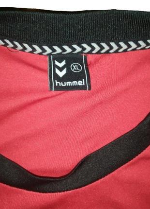 Спортивна футболка hummel. футболка красная4 фото