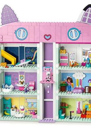 Конструктор lego gabby's dollhouse ляльковий будиночок ґаббі 498 деталей (10788)4 фото